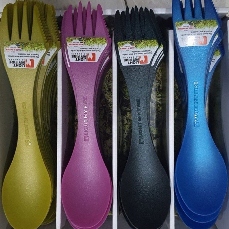قاشق چنگال کارد کوهنوردی لایت مای فایر Light My Fire Spork Original BIO
