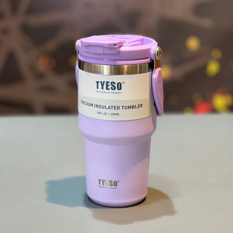 تراول ماگ TYESO دستهدار دوحالته 600 میلی لیتر