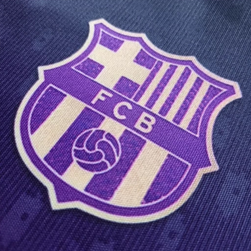 ست تی شرت و شلوارک ورزشی پسرانه بارسلونا مدل یامال Away 2027