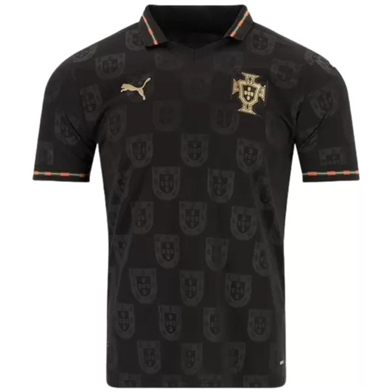ست تیشرت و شلوارک ورزشی پسرانه مدل پرتغال Away WC 2026