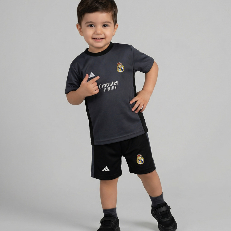 ست تیشرت و شلوارک ورزشی پسرانه مدل Training Kit_0025