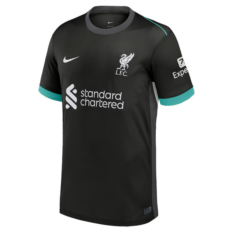 ست تی شرت و شلوارک ورزشی پسرانه مدل لیورپول Away 2025