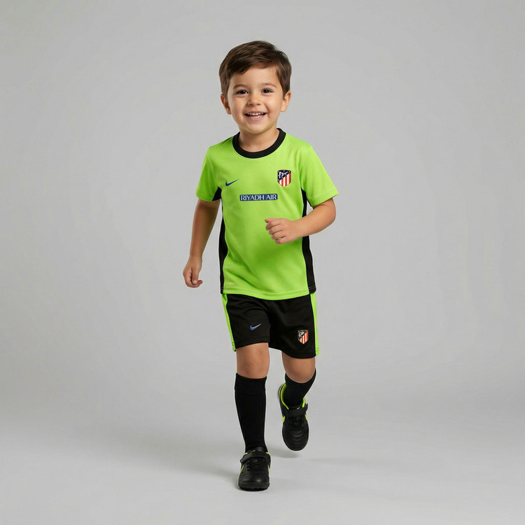 ست تیشرت و شلوارک ورزشی پسرانه مدل Training Kit_0025