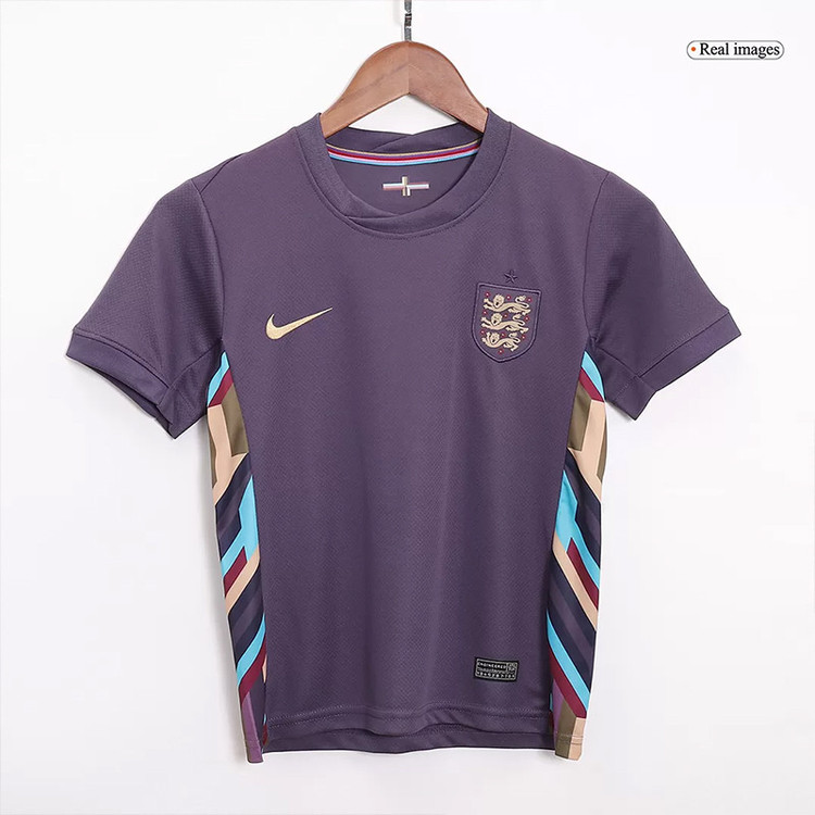 ست تی شرت و شلوارک ورزشی پسرانه مدل Away 2024