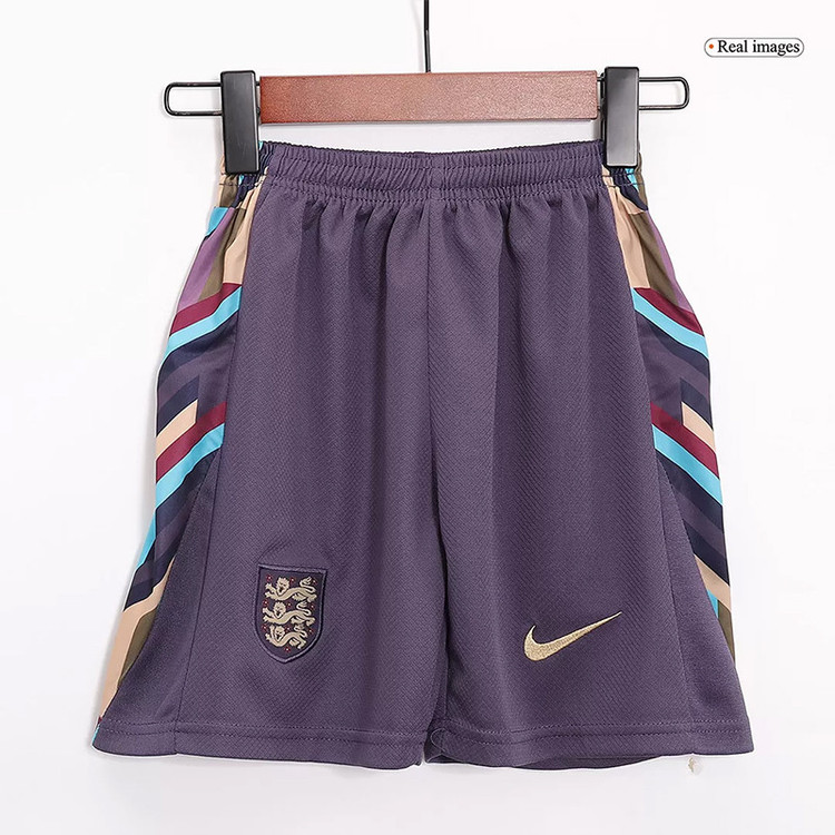 ست تی شرت و شلوارک ورزشی پسرانه مدل Away 2024