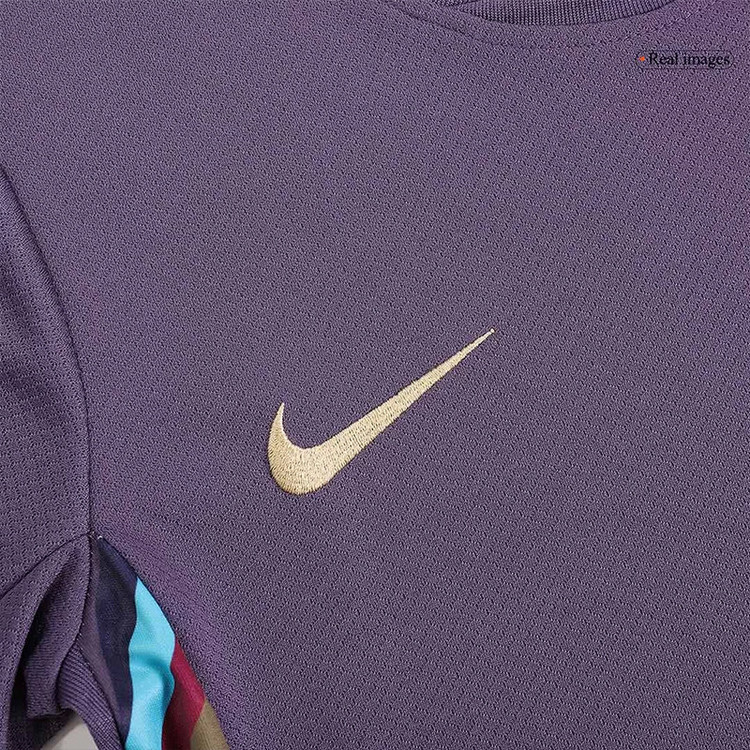ست تی شرت و شلوارک ورزشی پسرانه مدل Away 2024