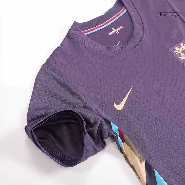 ست تی شرت و شلوارک ورزشی پسرانه مدل Away 2024