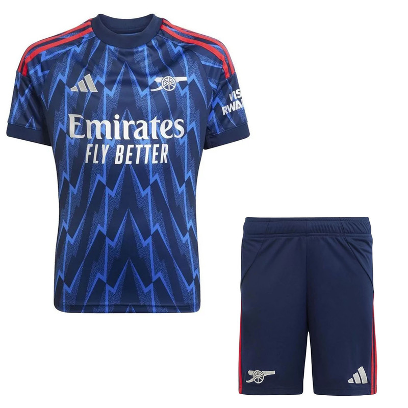 ست تی‌شرت و شلوارک ورزشی پسرانه مدل آرسنال Away 2026