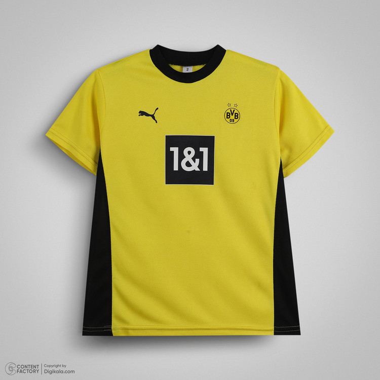 ست پیراهن و شلوارک ورزشی پسرانه مدل Dortmund_0025