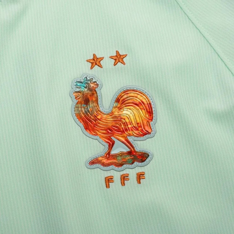 ست تی شرت و شلوارک ورزشی پسرانه مدل فرانسه Away 2026