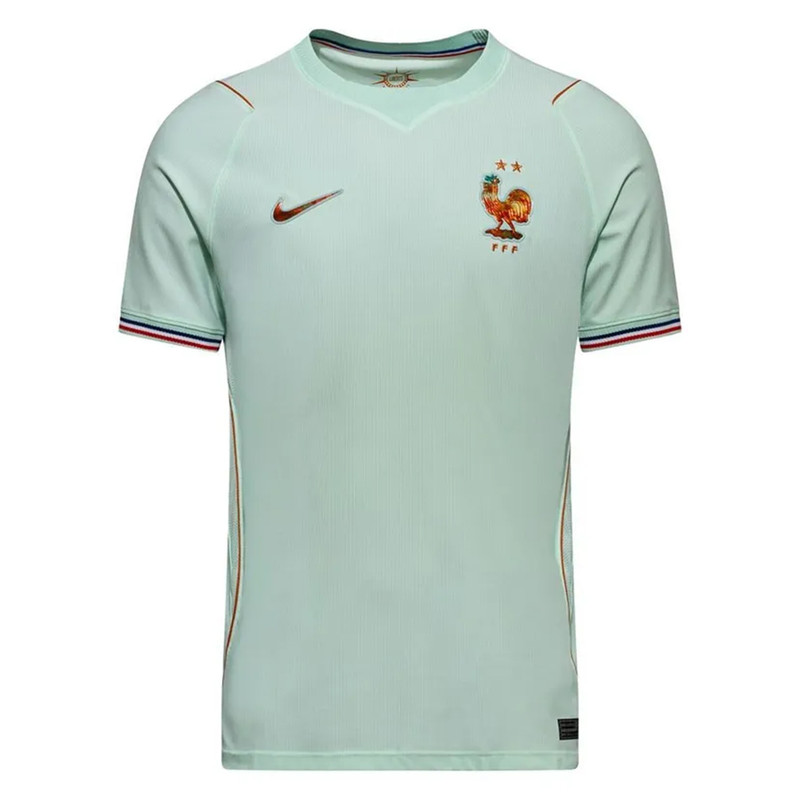 ست تی شرت و شلوارک ورزشی پسرانه مدل فرانسه Away 2026