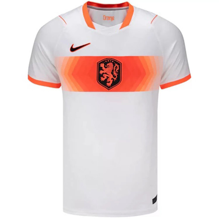 ست تی شرت و شلوارک ورزشی پسرانه مدل هلند Away 2026