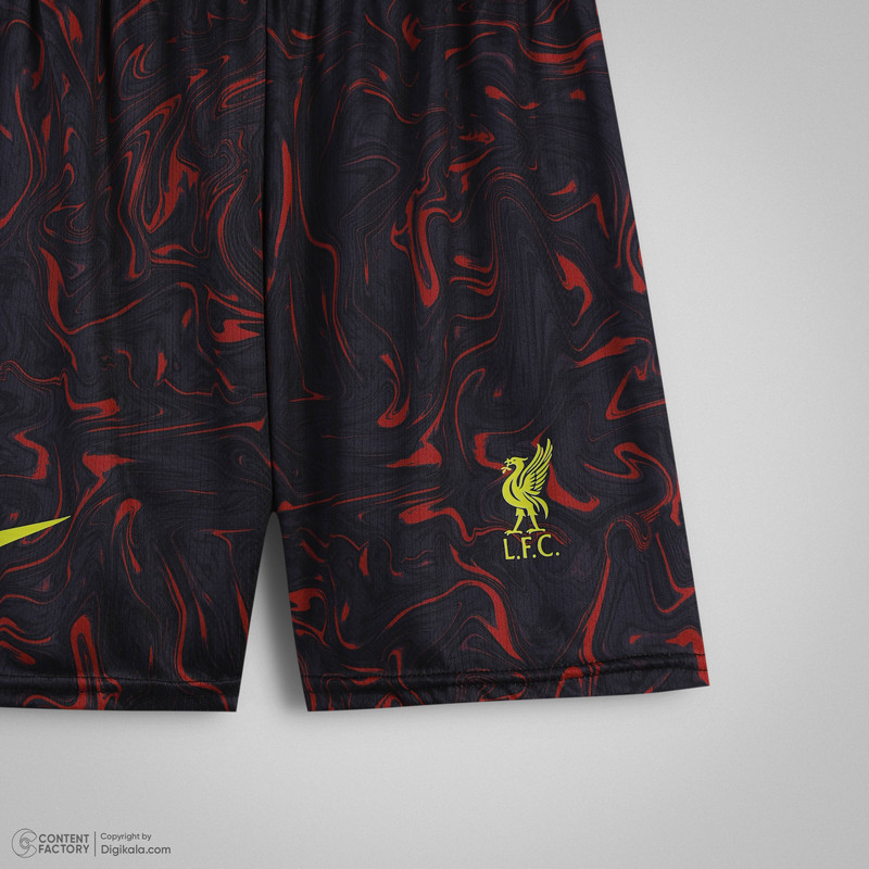 ست تیشرت و شلوارک ورزشی پسرانه مدل LFC_Flame24