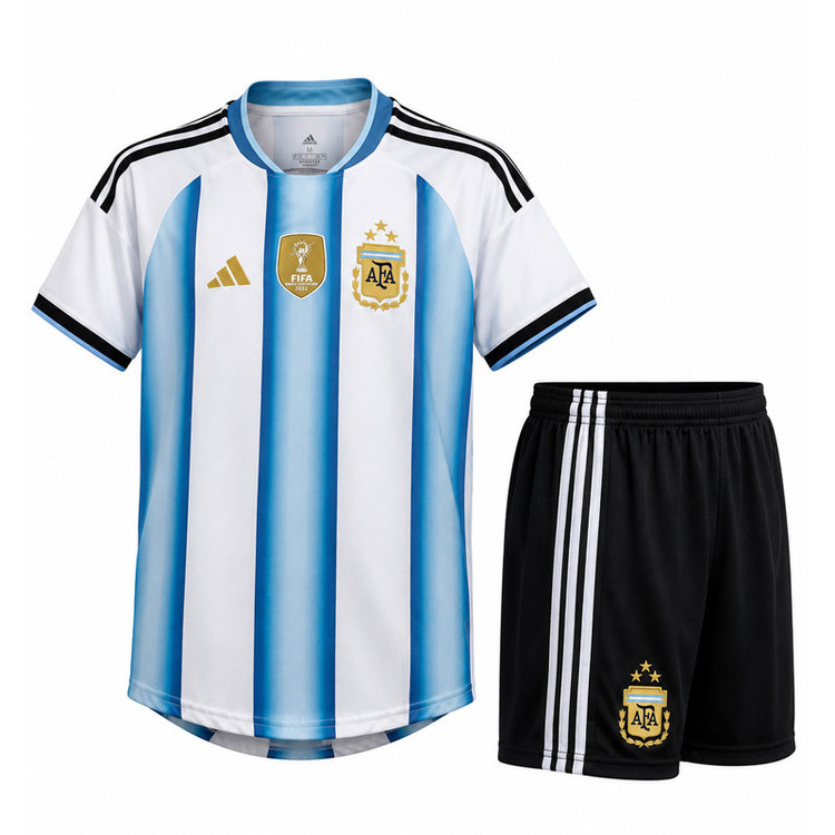 ست تیشرت و شلوارک ورزشی پسرانه مدل GS-M-World Cup-317982
