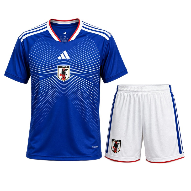 ست تیشرت و شلوارک ورزشی پسرانه مدل GS-M-World Cup-317990