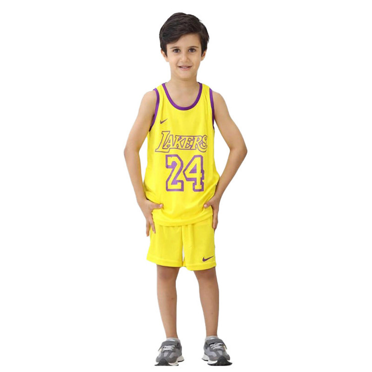 ست تاپ و شلوارک ورزشی پسرانه مدل GS-M-PY-310965