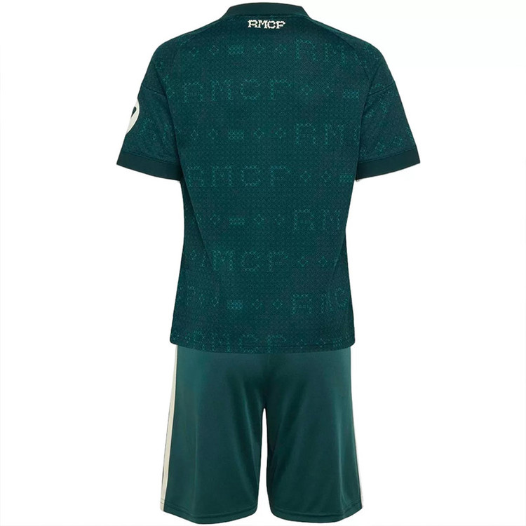 ست تی شرت و شلوارک ورزشی پسرانه مدل رئال مادرید Away 2027