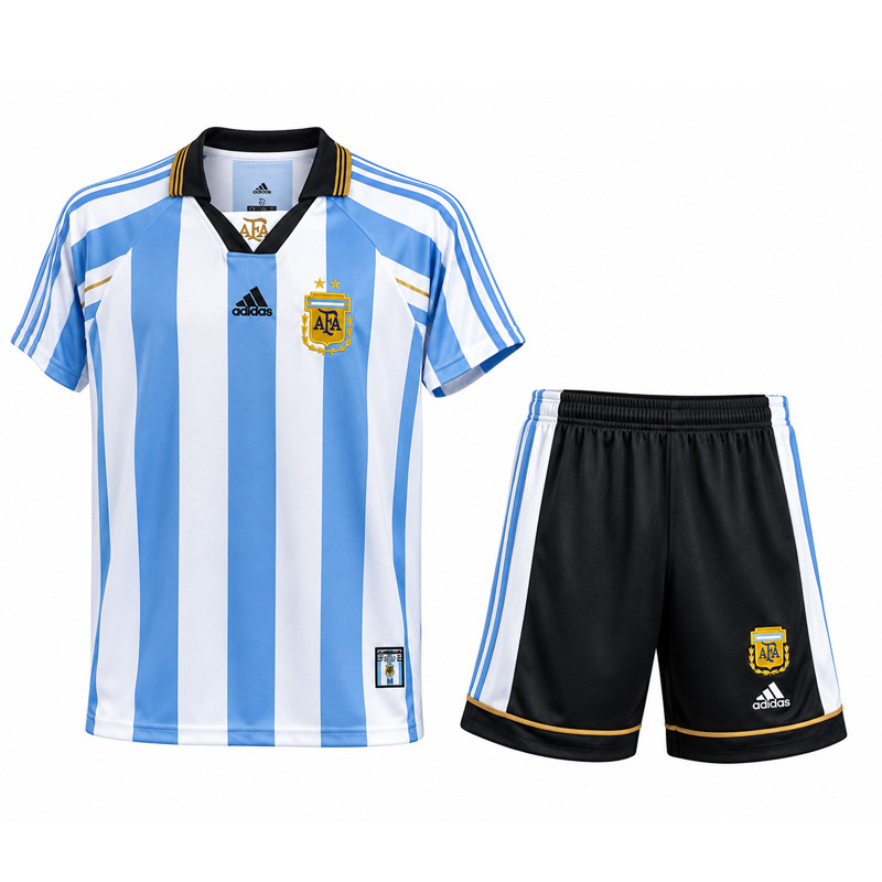 ست تی‌شرت و شلوارک ورزشی پسرانه مدل GS-M-World Cup-317988