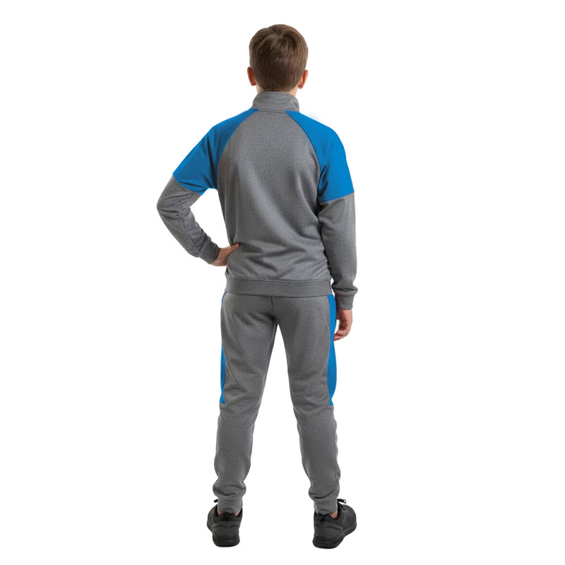 ست سویشرت و شلوار ورزشی دخترانه و پسرانه طرح ملانژ مدل MD01