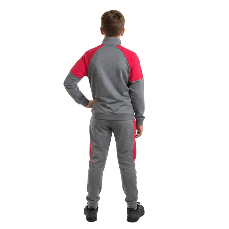 ست سویشرت و شلوار ورزشی دخترانه و پسرانه طرح ملانژ مدل MD01