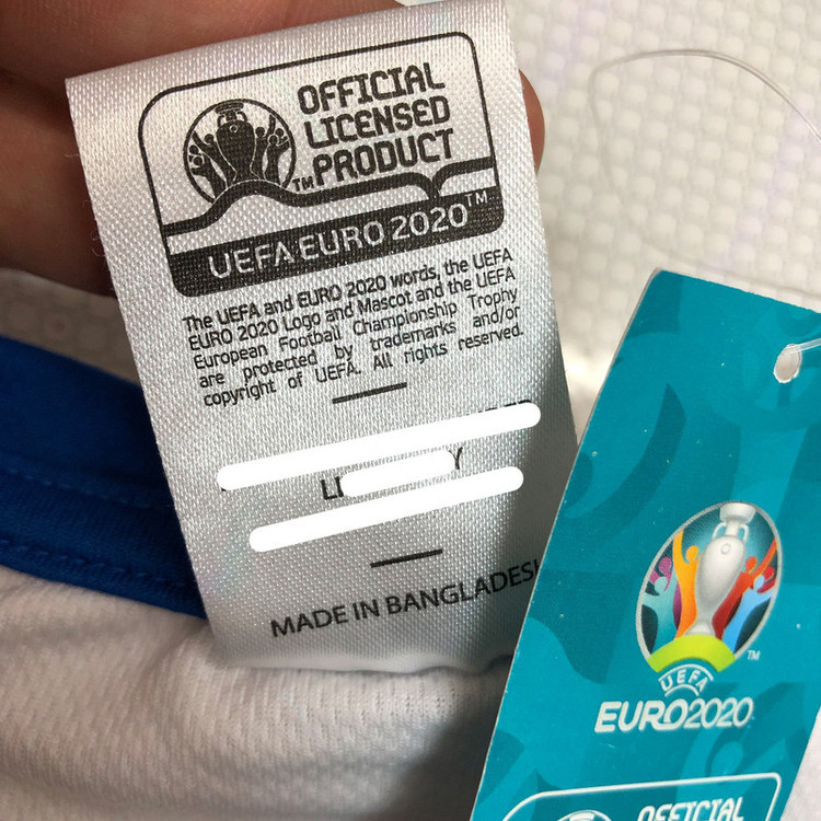 ست تی شرت و شلوارک پسرانه یوفا یورو 2020 کد 866