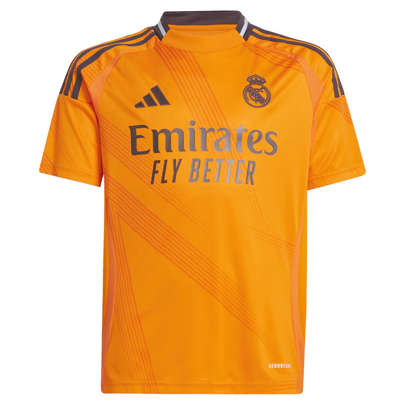 ست تی شرت و شلوارک ورزشی پسرانه مدل رئال مادرید Away 2025