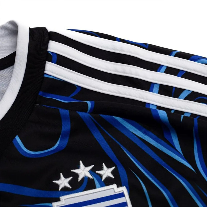 ست تی شرت و شلوارک ورزشی پسرانه مدل آرژانتین Away 2026