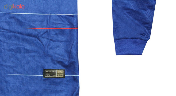 ست تی شرت و شلوارک ورزشی پسرانه طرح چلسی مدل NM456
