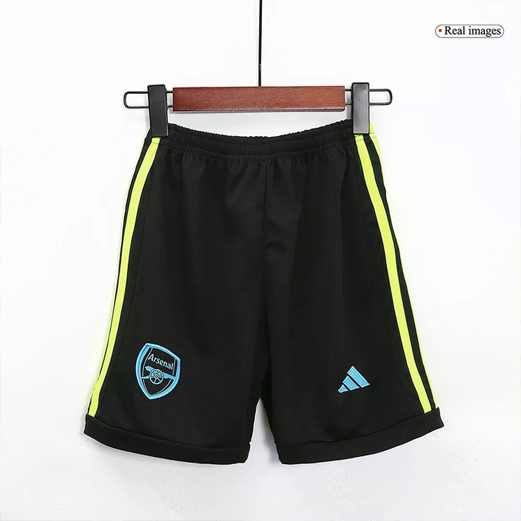 ست تیشرت و شلوارک ورزشی پسرانه مدل آرسنال Away 2024
