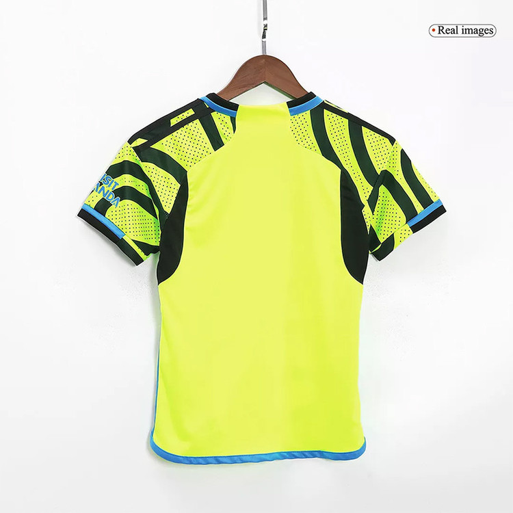 ست تیشرت و شلوارک ورزشی پسرانه مدل آرسنال Away 2024